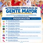 CARTEL CONCEJALÍA GENTE MAYOR – PROGRAMACIÓN