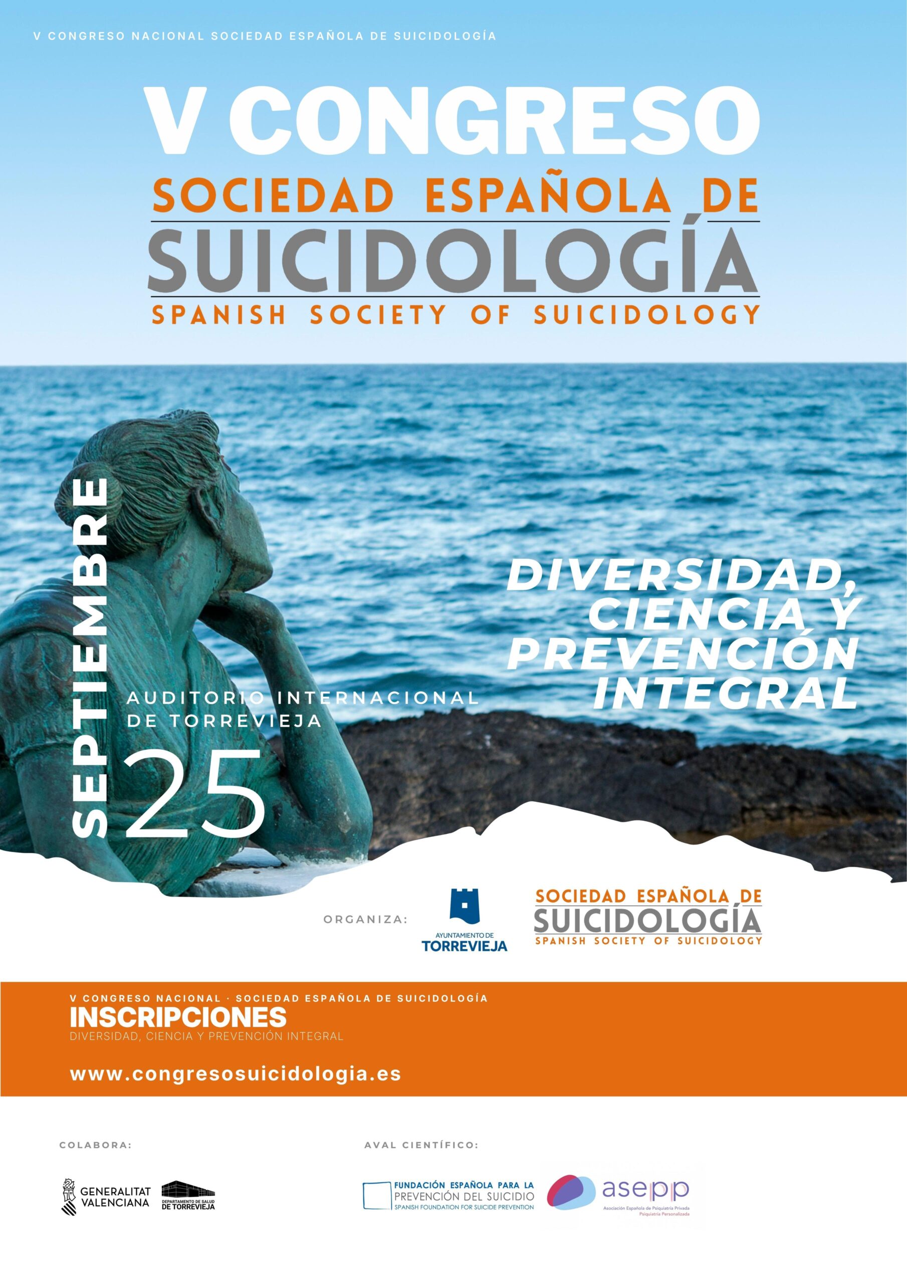 CARTEL V CONGRESO SUCIDOLOGÍA